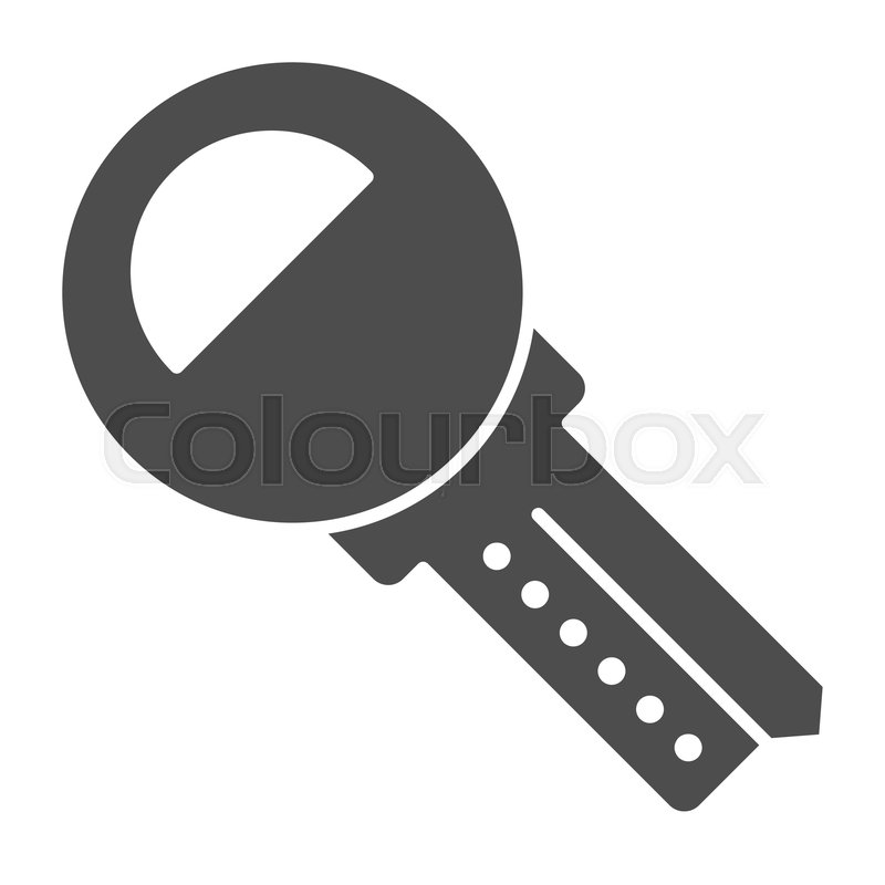 800x800 Car Key Solid Icon Unlock Vector Stock Vector Colourbox