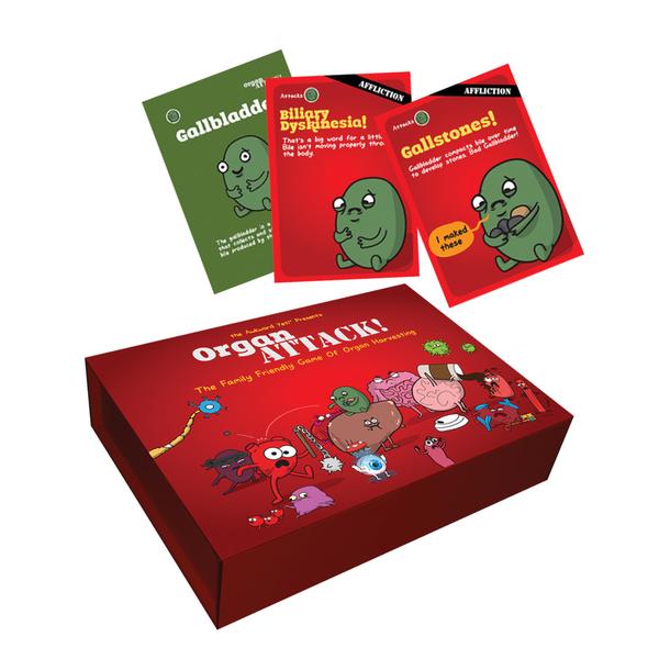Organattack!, A Medical Themed Tabletop Card Game 600x600 Organattack!, A Medical Themed Tabletop Card Game