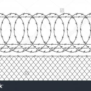 Stock Vector Barbed Wire Fence Barbed Wire Fence Stock Vector 300x300 Stock Vector Barbed Wire Fence Barbed Wire Fence Stock Vector