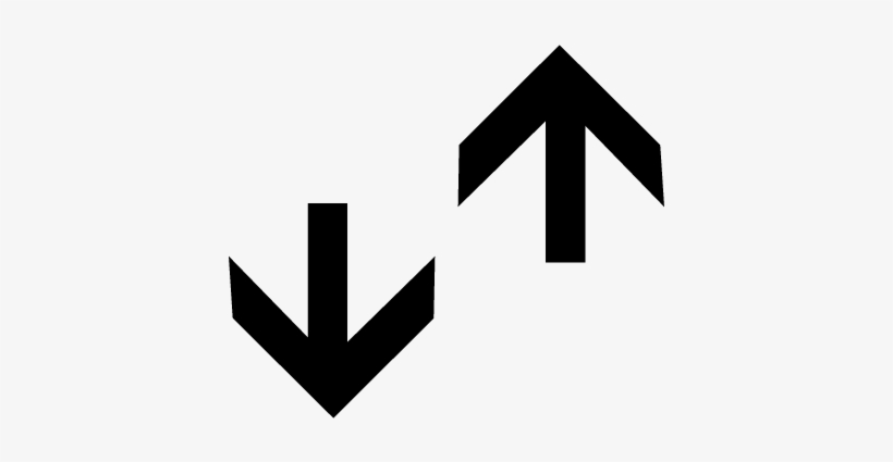 820x425 Up And Down Arrows Vector