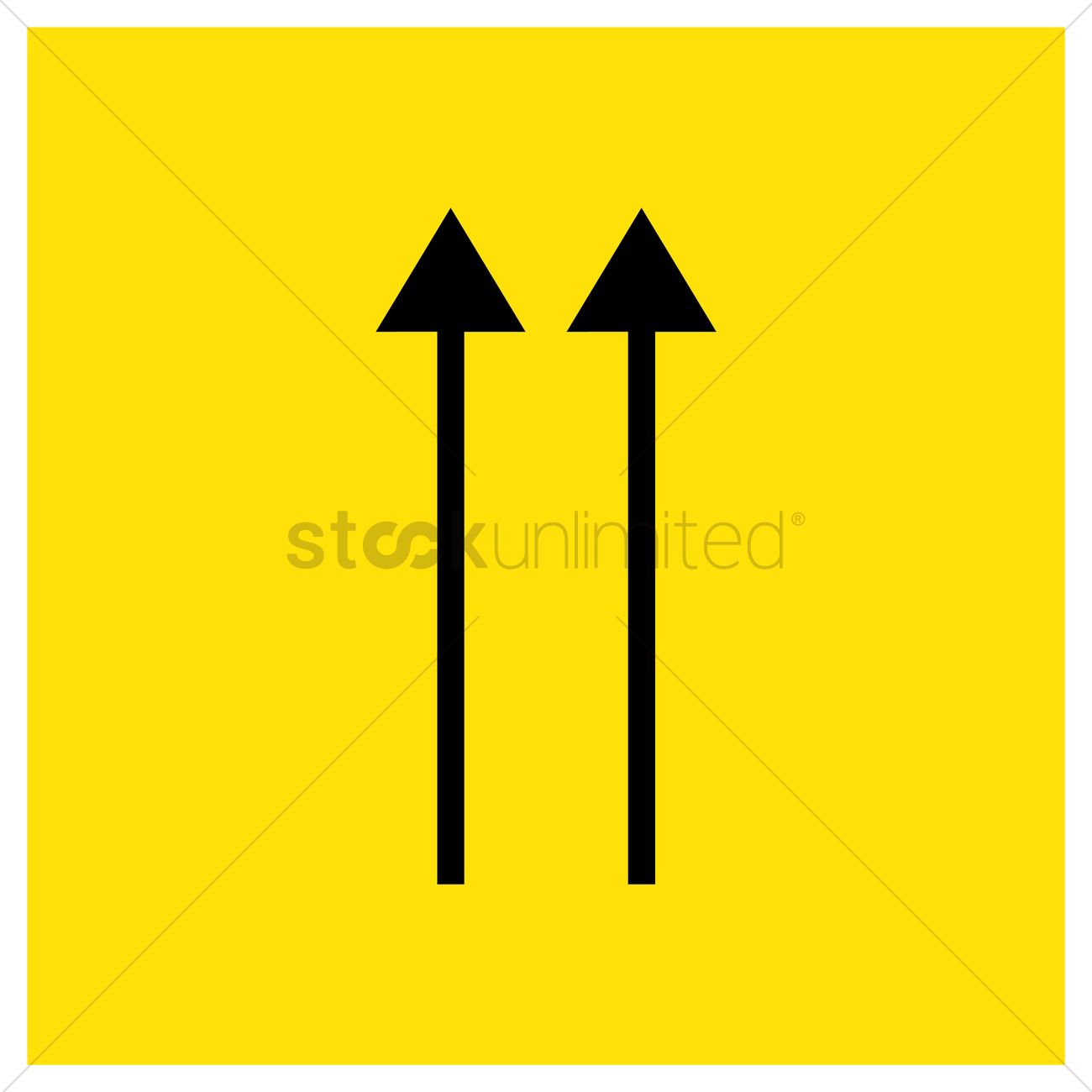 1300x1300 Up Arrow Vector Image