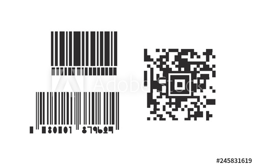 Set Collection Of Qr Code, Upc 500x326 Set Collection Of Qr Code, Upc