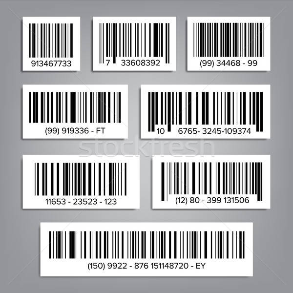 Bar Code Set Vector Upc Bar Codes Universal Product Code Market 600x600 Bar Code Set Vector Upc Bar Codes Universal Product Code Market