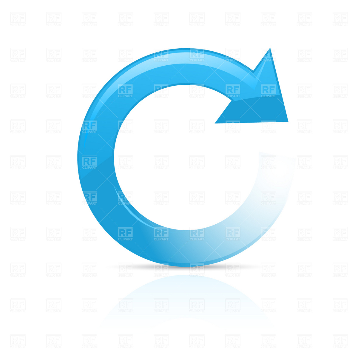 1200x1200 Refresh Or Reload Symbol Vector Image Of Signs, Symbols, Maps