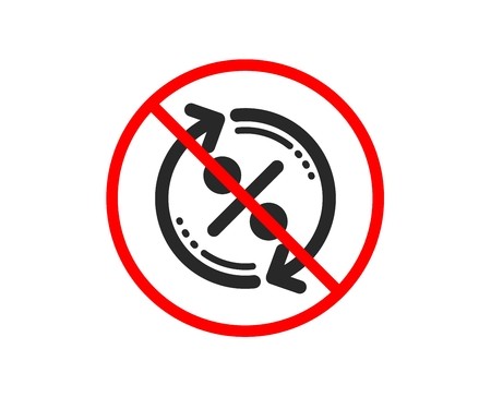 450x364 No Or Stop Loan Percent Update Icon Discount Sign Credit