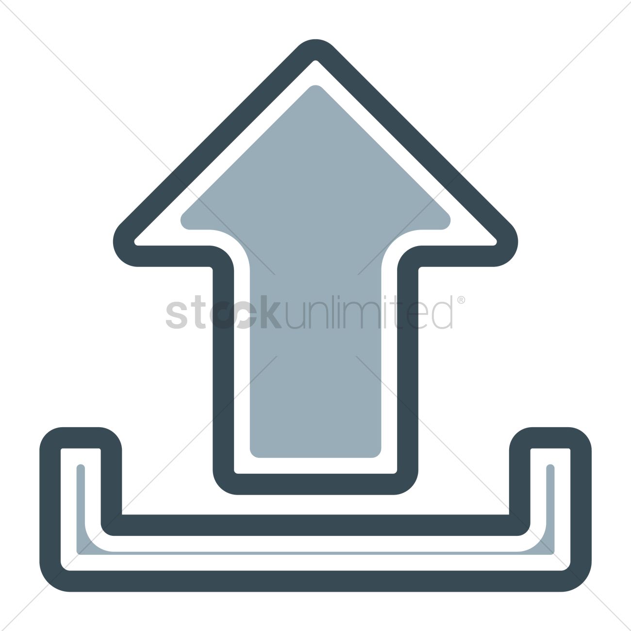 1300x1300 Upload Icon Vector Image