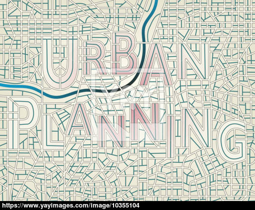 512x422 Urban Planning Vector