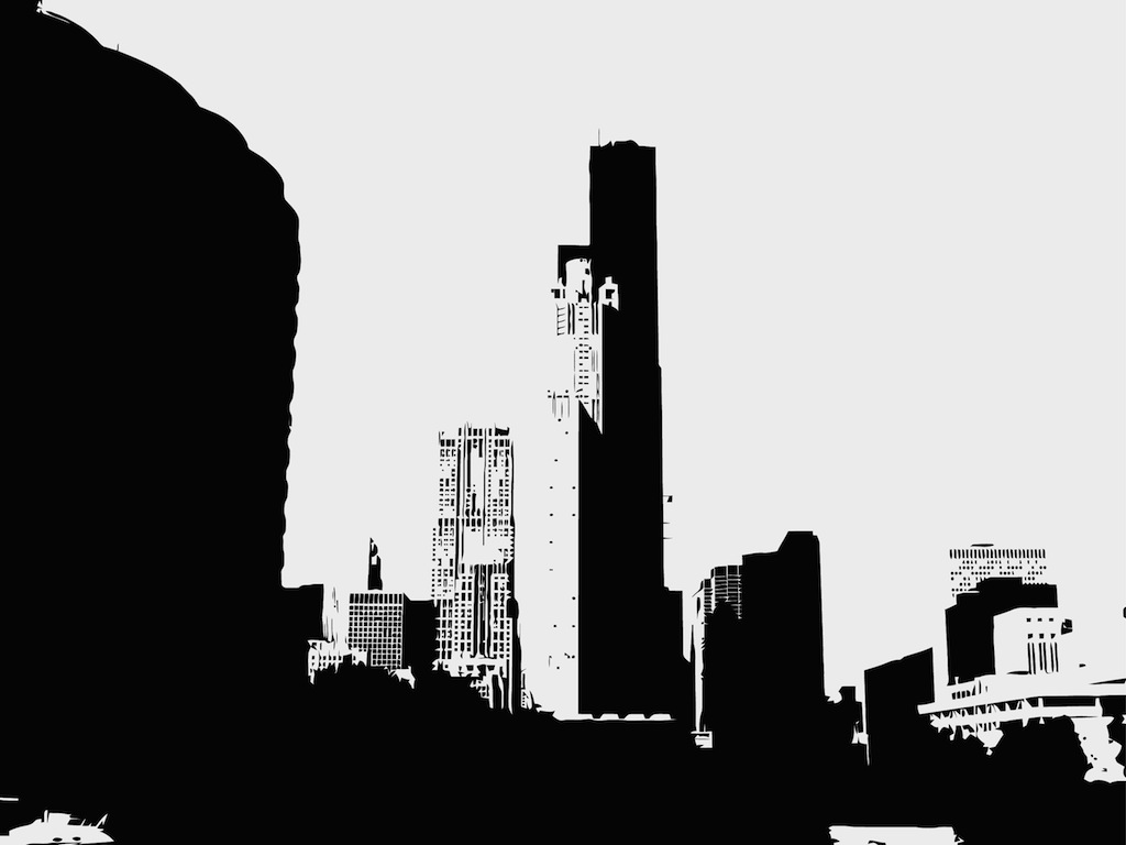 1024x768 Urban Vector Illustration Vector Art Graphics