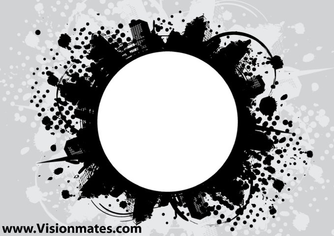 679x480 Free Urban Vector Splash City Circle Files, Vectors Graphics