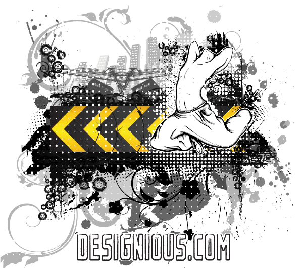 600x530 Free Vector Urban Illustration