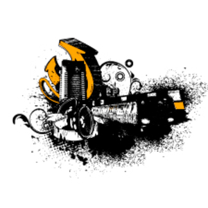 300x300 Free Vectors Grungy Urban Vector Illustration Cristina Iacob