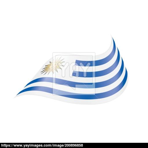 512x512 Uruguay Flag, Vector Illustration Vector