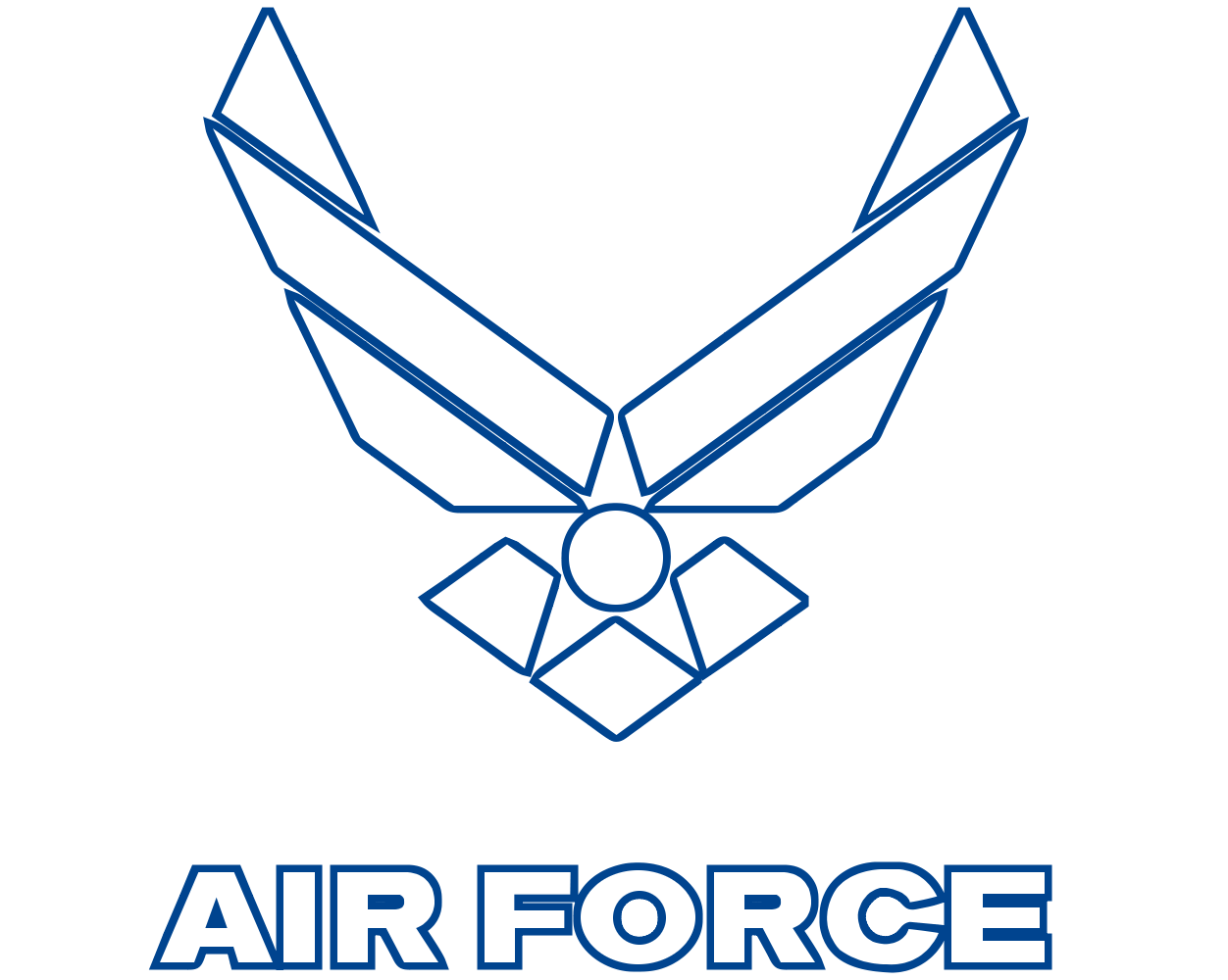 Us Air Force Logo Vector at Vectorified.com | Collection of Us Air ...