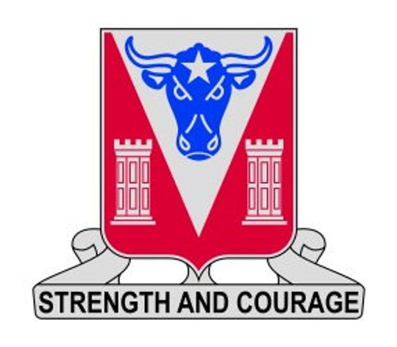794x694 Us Army Engineer Unit Crest Vector Dxf Etsy