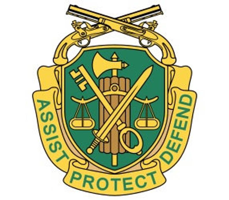 794x694 Us Army Military Police Regimental Crest Vector Dxf Etsy