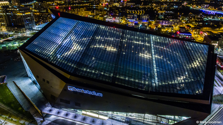 U S Bank Stadium Vector Foiltec 750x422 U S Bank Stadium Vector Foiltec