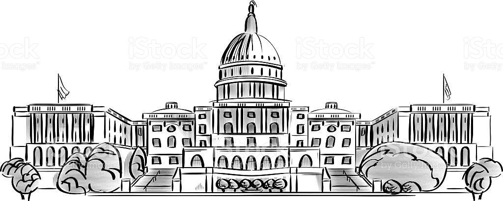 Us Capitol Building Clipart 1024x409 Us Capitol Building Clipart