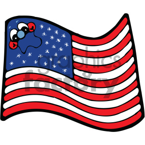 300x300 Vector Art American Flag C Clipart Royalty Free Gif, Png
