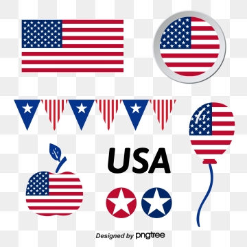 360x360 American Flag Png, Vector, And Clipart With Transparent