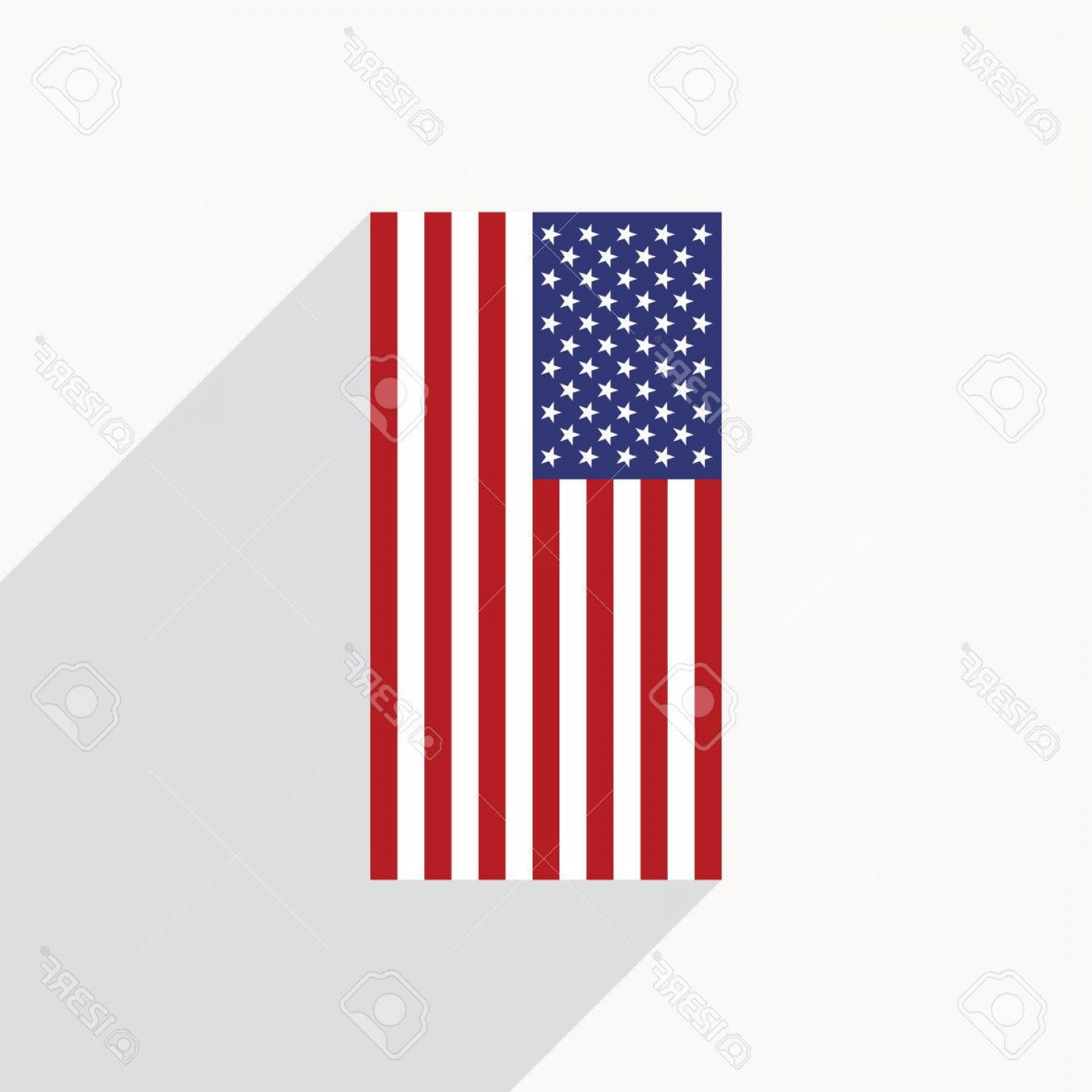 1560x1560 Photostock Vector Usa National Flag Vector Flat Icon Vector Icon