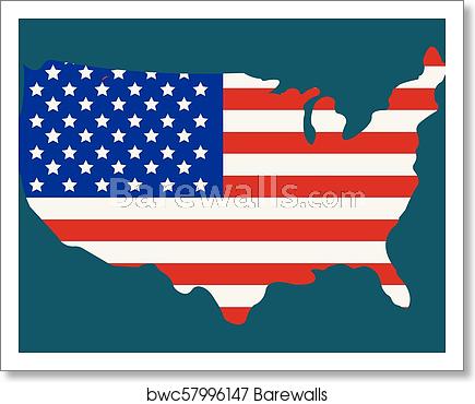 435x370 American Flag Icon Happy Th July And Independence Day Vector