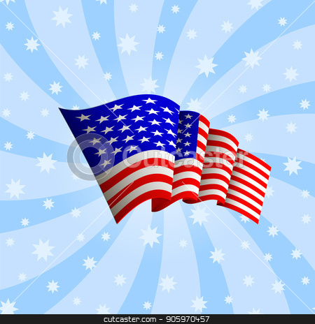 450x464 American Flag Icon Waving Icon Of United States Of America