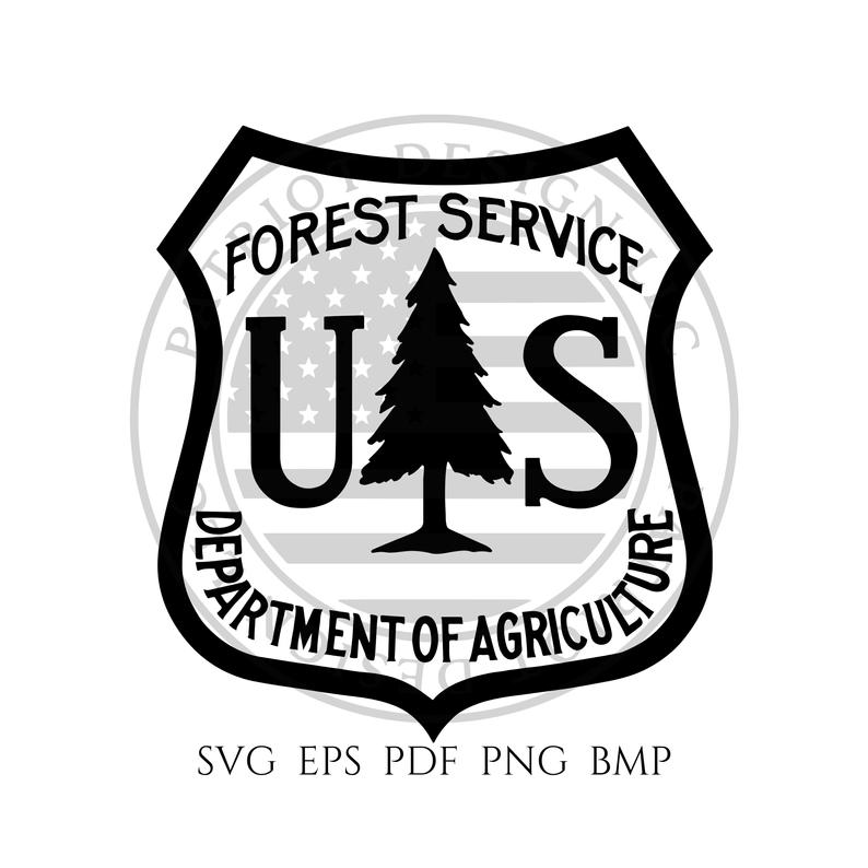 794x794 Forest Service Department Of Agriculture Dept Of Ag Etsy