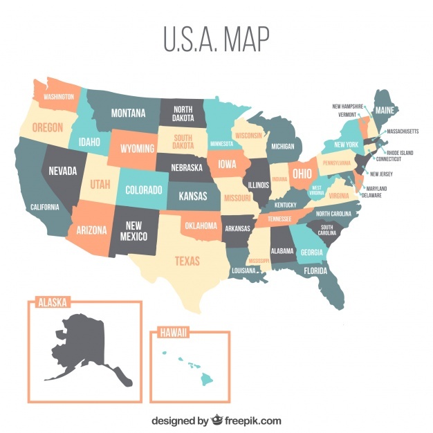 626x626 United States Map Vectors, Photos And Free Download