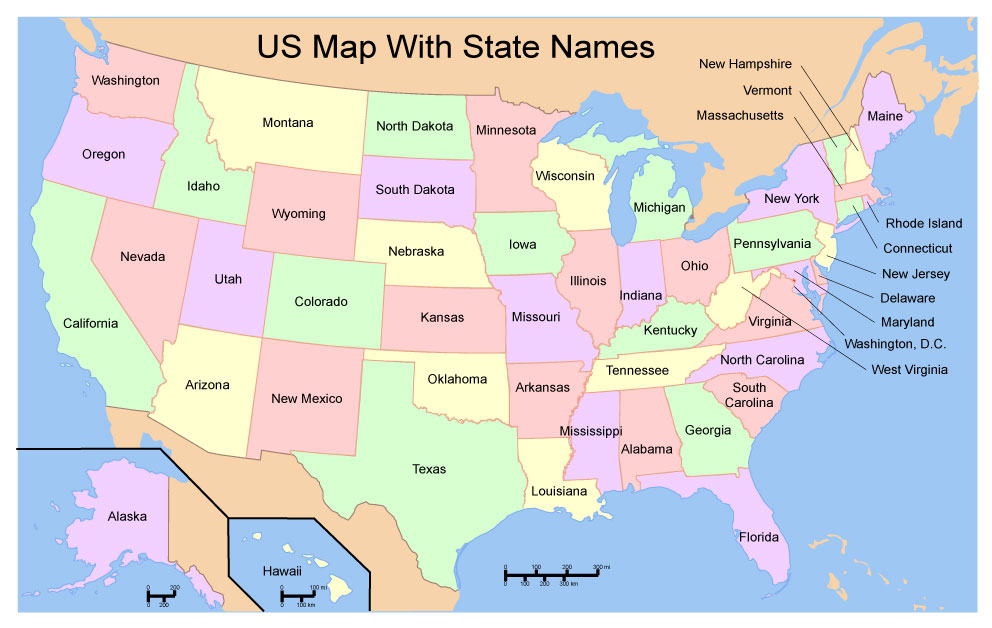 Us Map Vector Ai At Collection Of Us Map Vector Ai