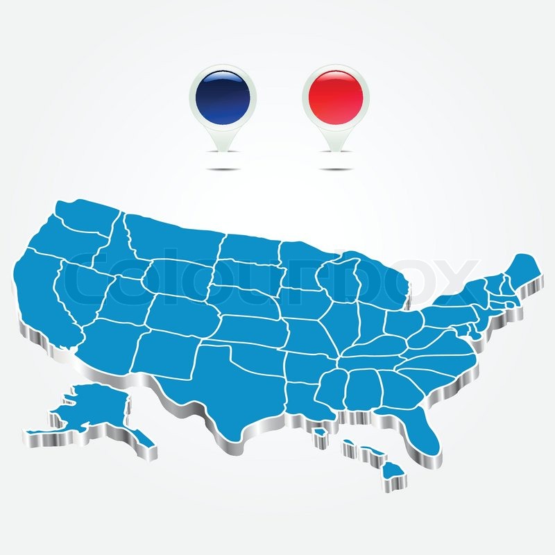 800x800 The Electoral Districts Pined On Stock Vector Colourbox