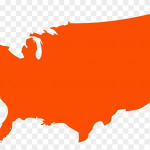 300x300 United States Map Vector Silhouette New Vector Graphic Usa Map