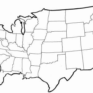 300x300 United States Map Vector Silhouette New Vector Graphic Usa Map