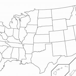 300x300 United States Map Vector Silhouette Save Us Map Outline