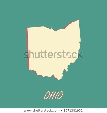 445x470 Ohio On A Us Map