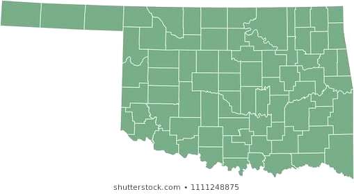 509x280 Oklahoma On The Us Map