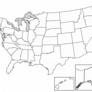 300x300 Vector Graphics Us Map Blank United States Map Outline Vector Save