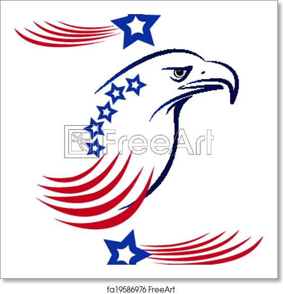 561x581 Free Art Print Of American Eagle Logo American Eagle Vector