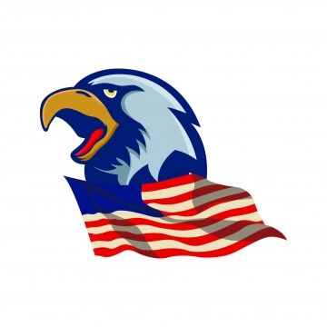360x360 American Eagle Logo Element Background, Eagles, Armbands