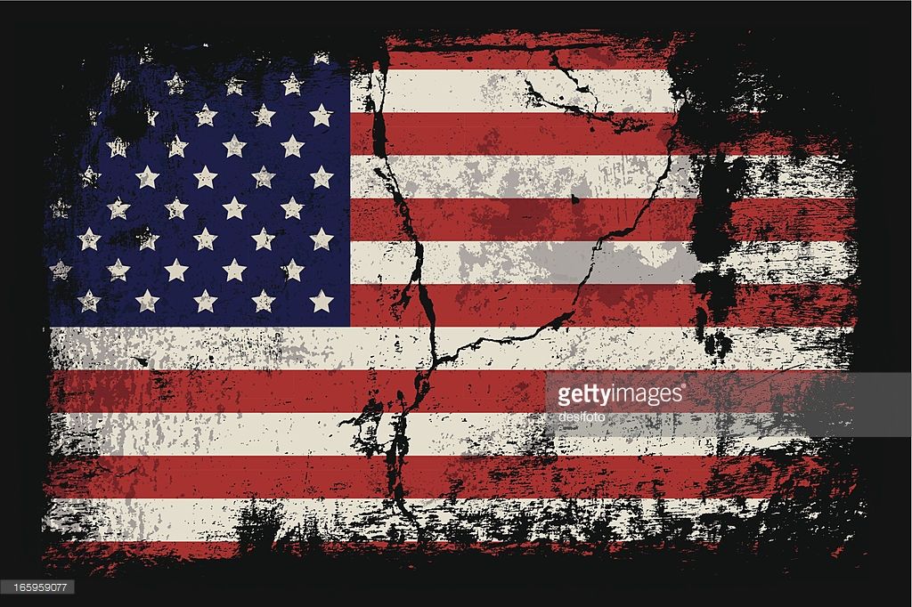 1024x682 Vector Illustration Of Grunge Usa Flag American Flag Idea