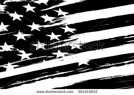 American Flag Black And White Clipart 450x320 American Flag Black And White Clipart