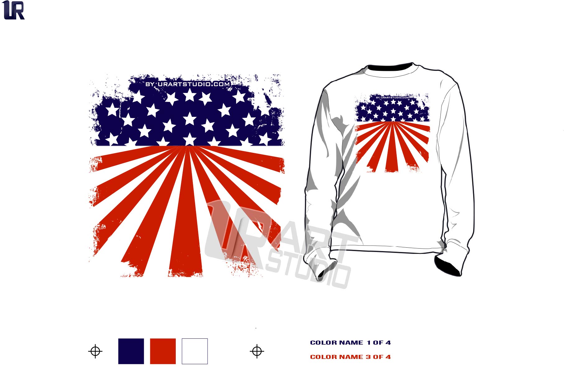 Free Download Color Separated American Flag Vector Design 1813x1181 Free Download Color Separated American Flag Vector Design