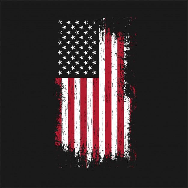 626x626 Grunge Usa Flag Vector Vector Premium Download Flag