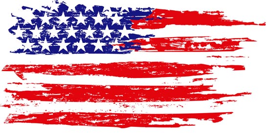 American Flag Vector 550x281 American Flag Vector