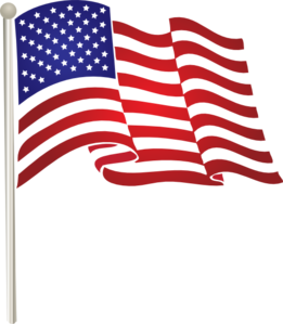 United States Waving Flag Clip Art 261x299 United States Waving Flag Clip Art