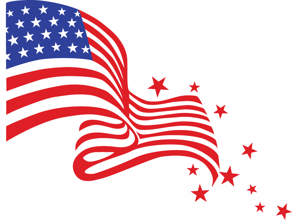 American Flag Waving Clipart 1024x772 American Flag Waving Clipart