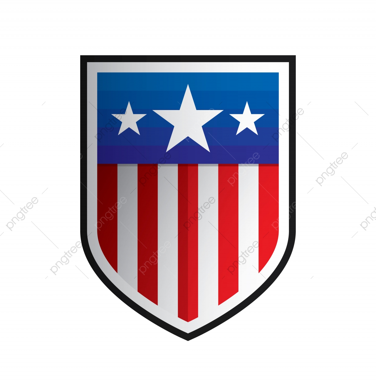 1200x1215 Isolated American Shield Shape Logo Us Flag Style Logo Vector, Usa