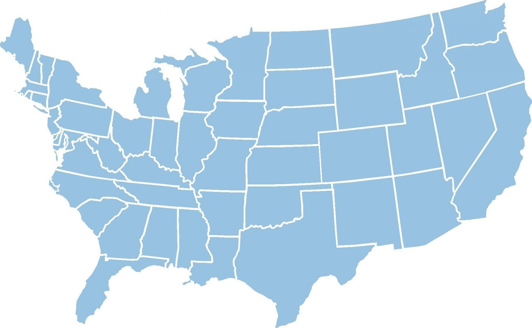 2229x1376 United States Map Vector Silhouette Fresh Us Map Outline