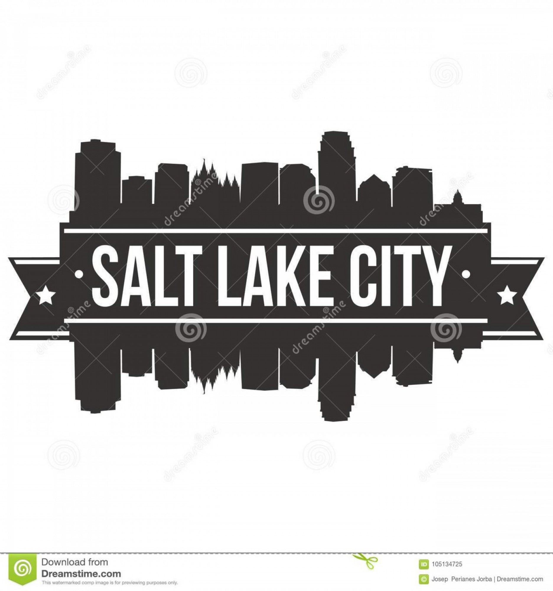 1872x2001 Salt Lake City Utah United States America Usa Icon Vector Art