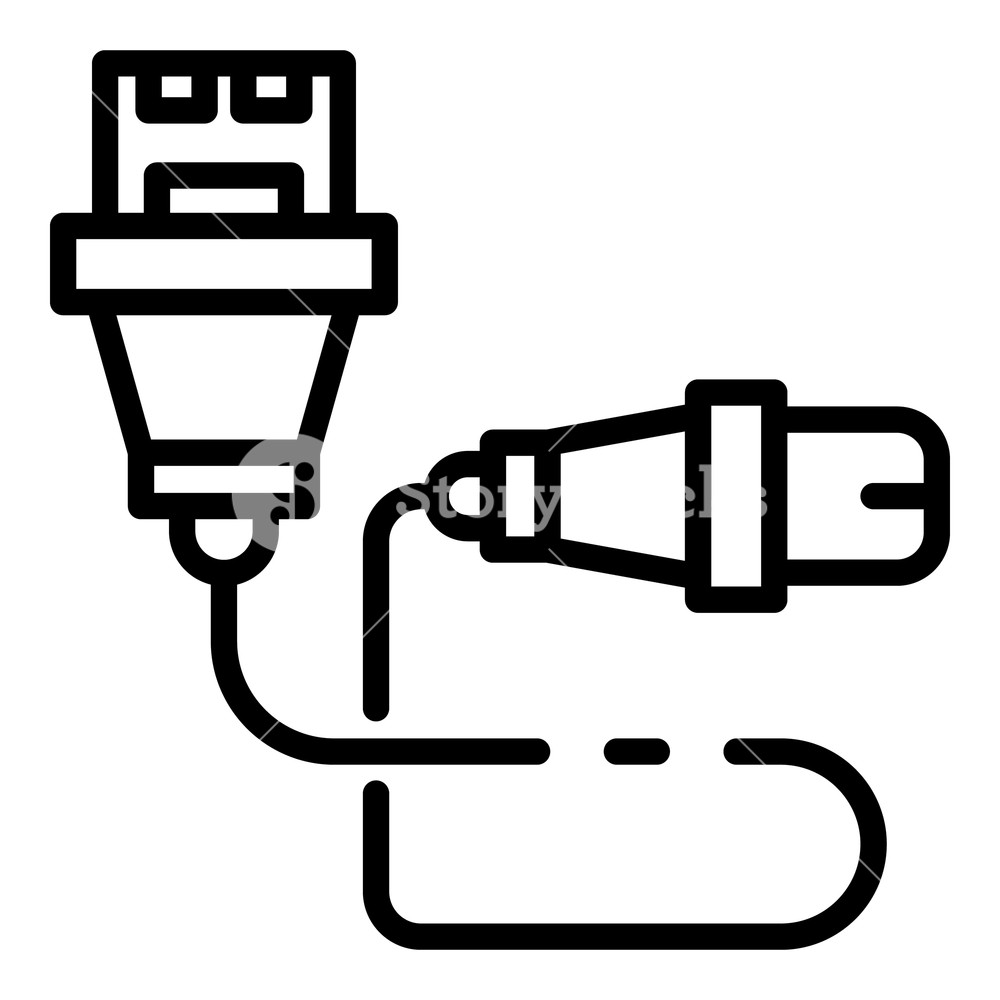 Camera Usb Cable Icon Outline Camera Usb Cable Vector Icon 1000x1000 Camera Usb Cable Icon Outline Camera Usb Cable Vector Icon