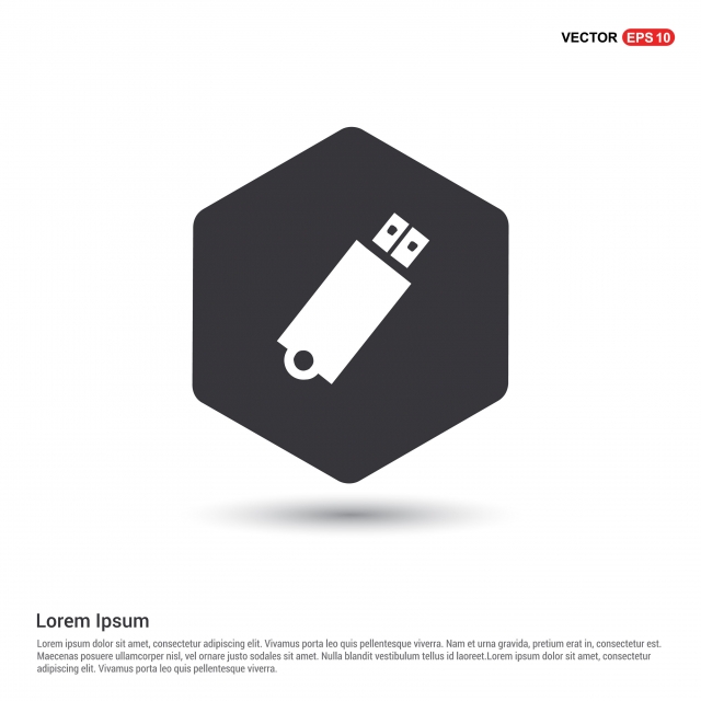 Usb Icon, Flash, Usb, Flat Png And Vector With Transparent 640x640 Usb Icon, Flash, Usb, Flat Png And Vector With Transparent